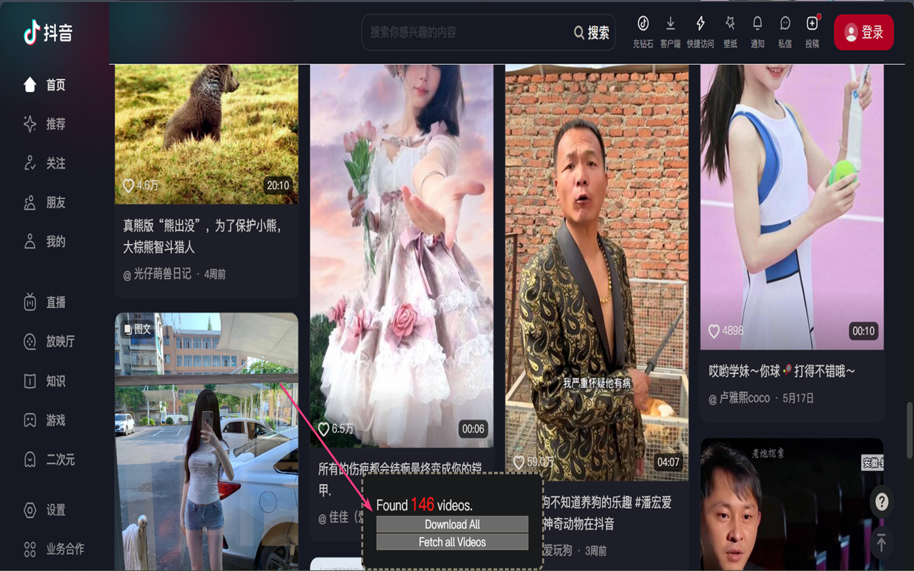 Tiktok/Douyin Bulk Downloader chrome谷歌浏览器插件_扩展第3张截图