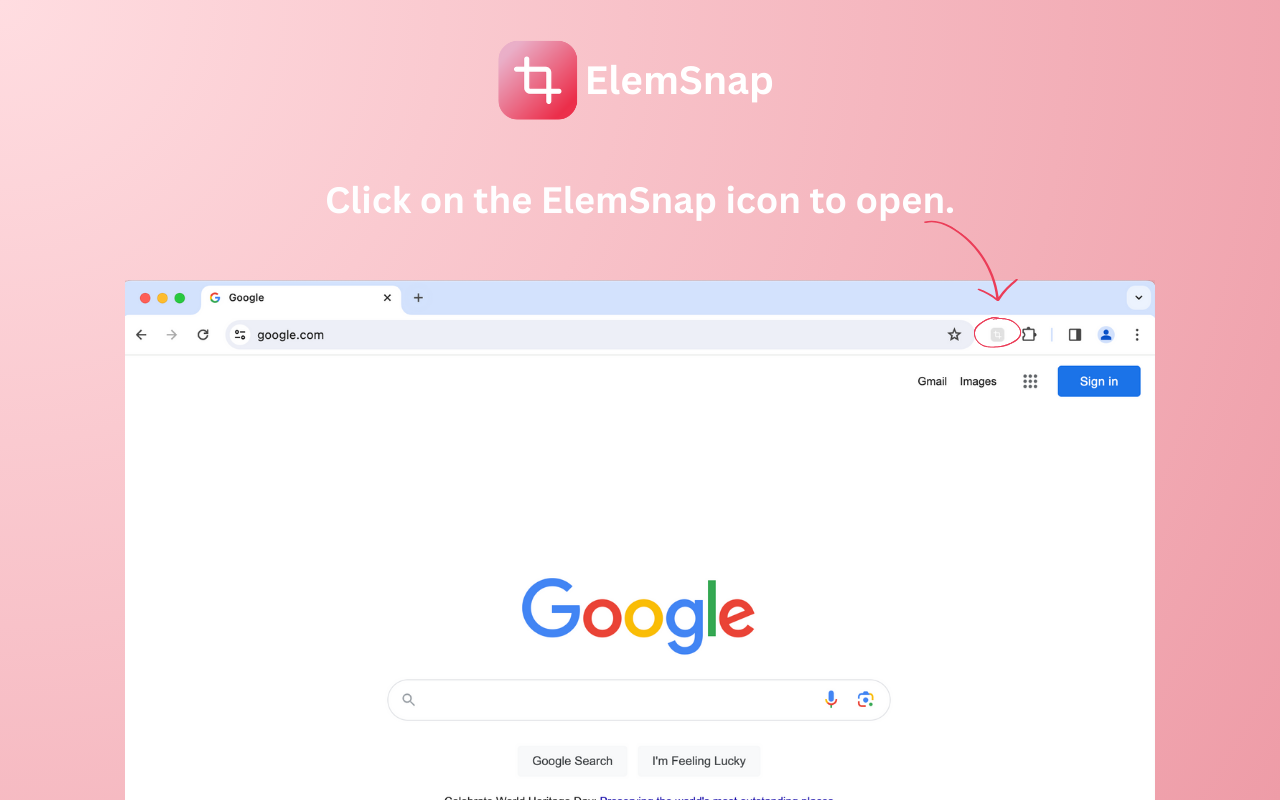 ElemSnap - Quick capture elements chrome谷歌浏览器插件_扩展第2张截图