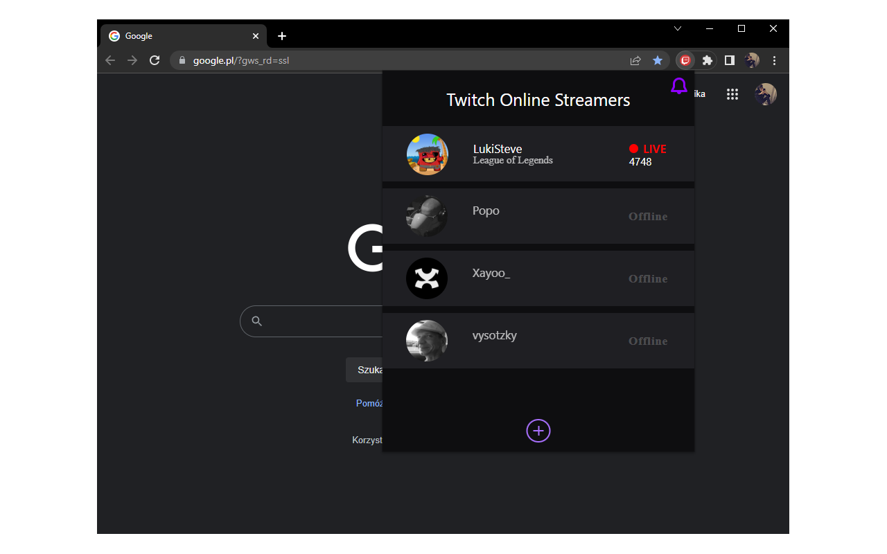 Online Twitch Streamers chrome谷歌浏览器插件_扩展第1张截图