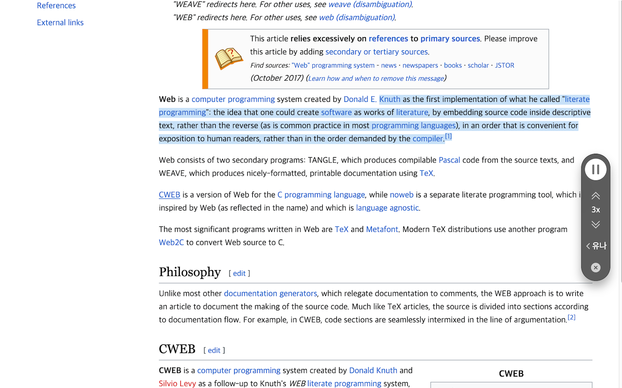 Read With Me chrome谷歌浏览器插件_扩展第1张截图