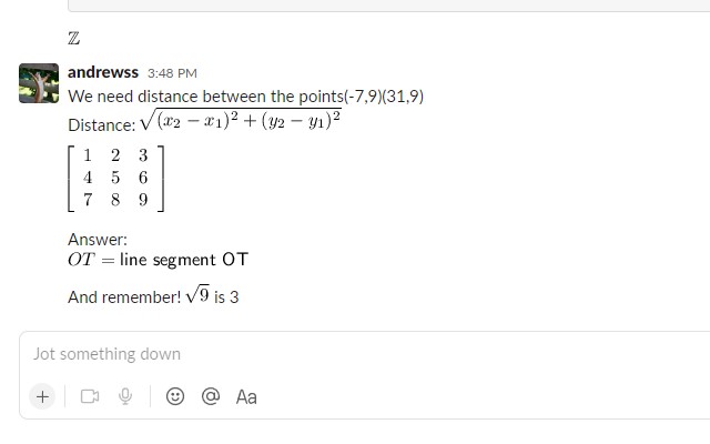 Latex in Slack chrome谷歌浏览器插件_扩展第1张截图