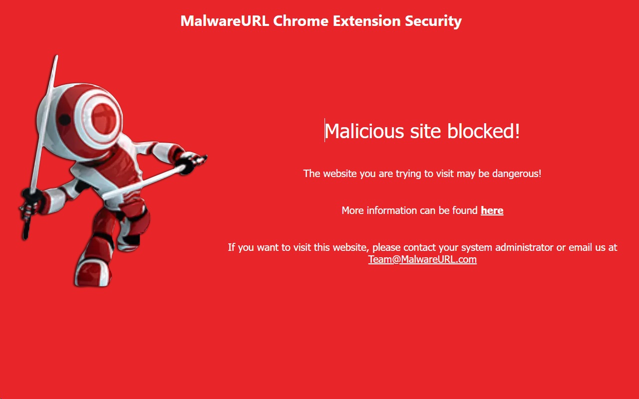 MalwareURL Safe Browsing Corporate chrome谷歌浏览器插件_扩展第1张截图