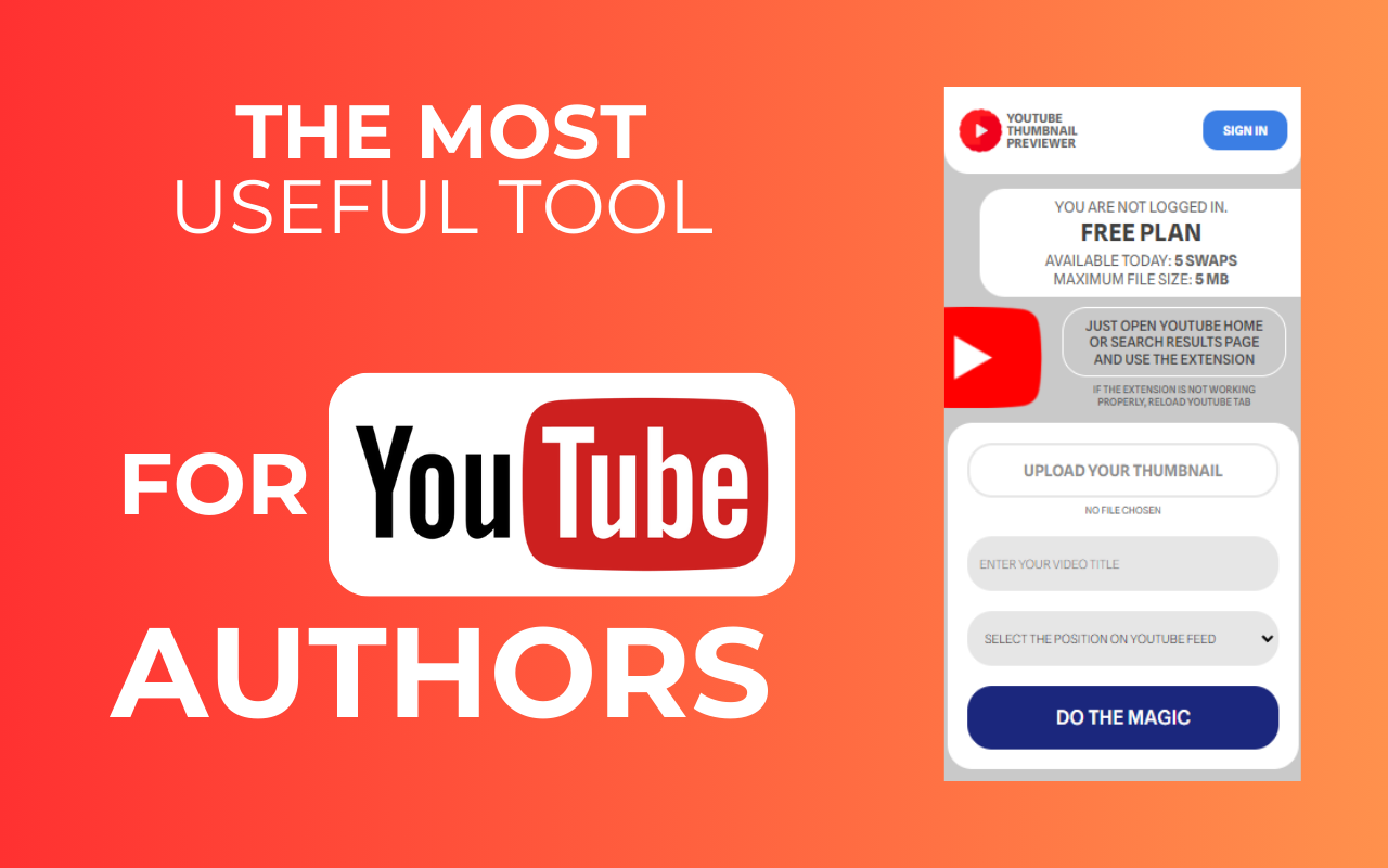 YouTube Thumbnail Preview chrome谷歌浏览器插件_扩展第1张截图