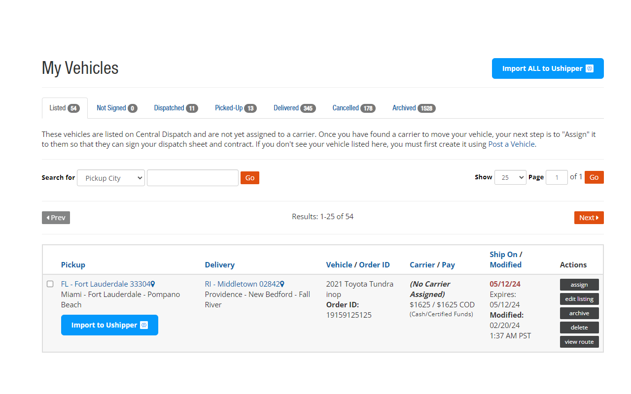 Ushipper Importer chrome谷歌浏览器插件_扩展第1张截图