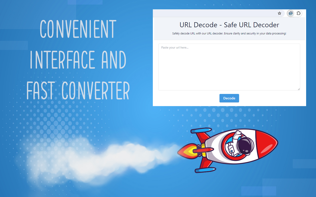 URL Decode - Safe URL Decoder chrome谷歌浏览器插件_扩展第2张截图