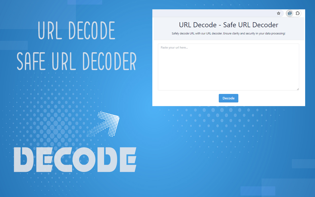 URL Decode - Safe URL Decoder chrome谷歌浏览器插件_扩展第3张截图