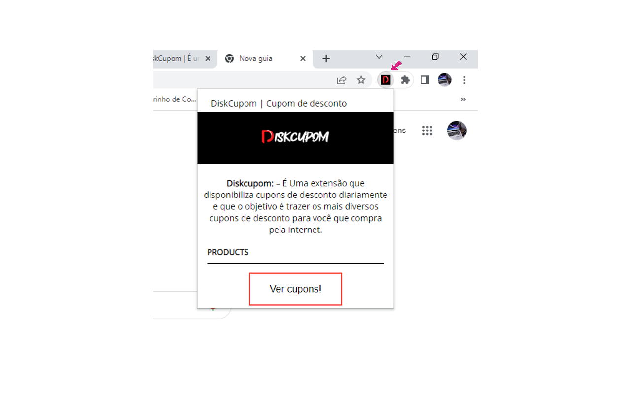 Cupom de desconto chrome谷歌浏览器插件_扩展第1张截图