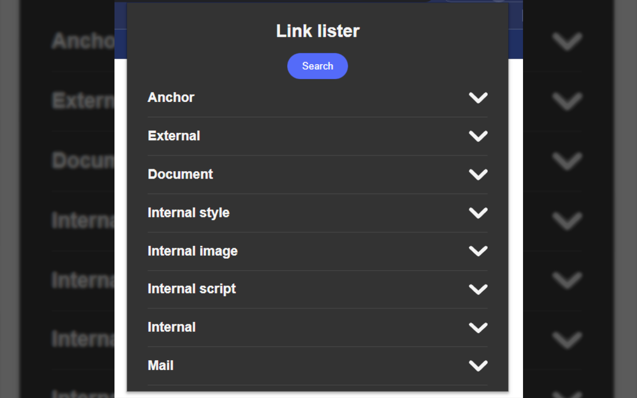 LinkLister chrome谷歌浏览器插件_扩展第2张截图