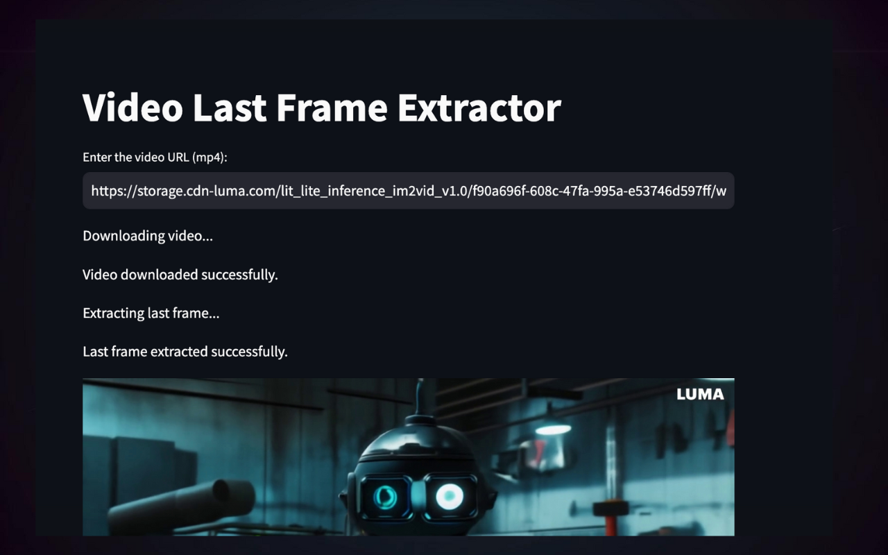 Last Frame Extractor chrome谷歌浏览器插件_扩展第1张截图