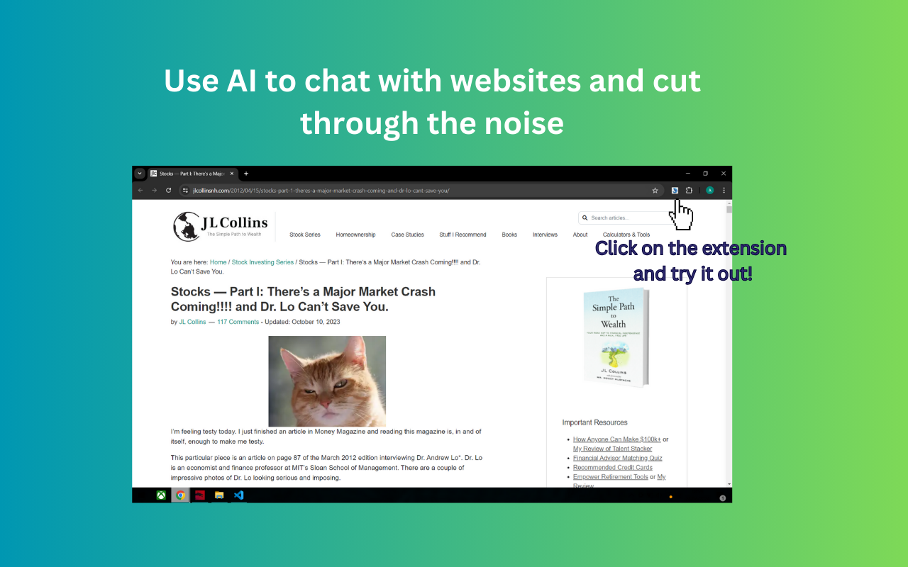WebTalkerAI - Chat with any website chrome谷歌浏览器插件_扩展第2张截图