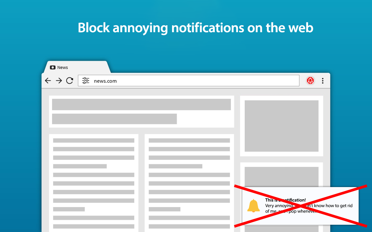 Block Notifications - Free Notification Blocker chrome谷歌浏览器插件_扩展第2张截图
