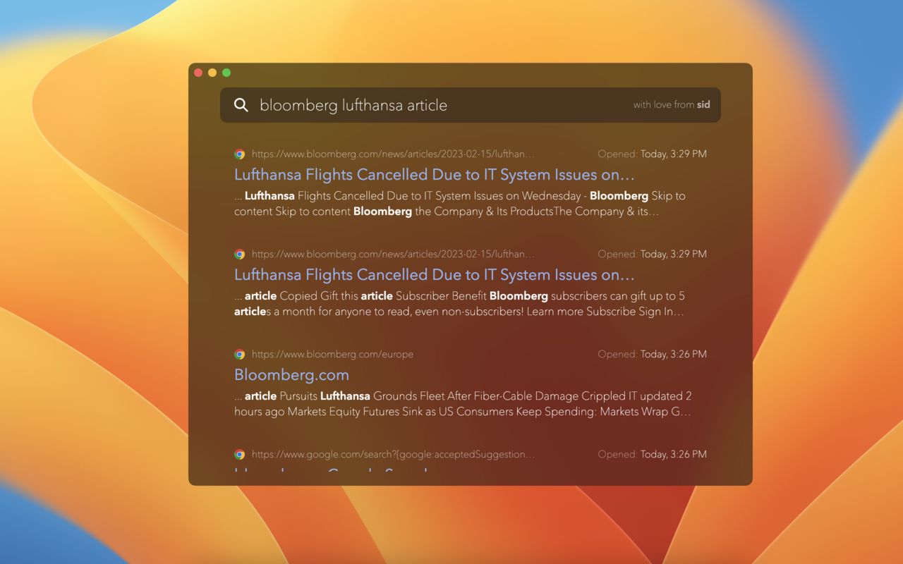 SID Search chrome谷歌浏览器插件_扩展第1张截图