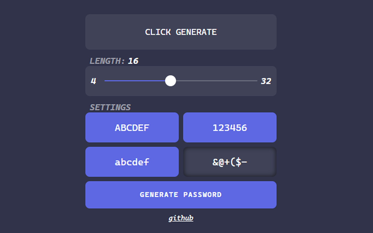 Password Generator chrome谷歌浏览器插件_扩展第1张截图