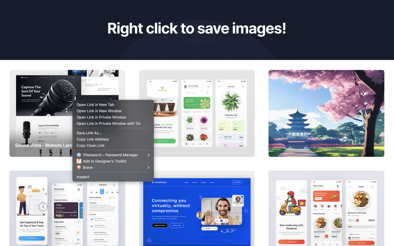 Design Hub - Grab and Save chrome谷歌浏览器插件_扩展第2张截图