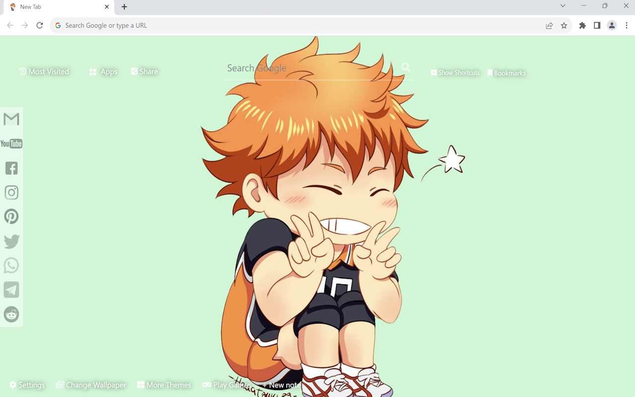Haikyuu Chibi Wallpaper chrome谷歌浏览器插件_扩展第3张截图