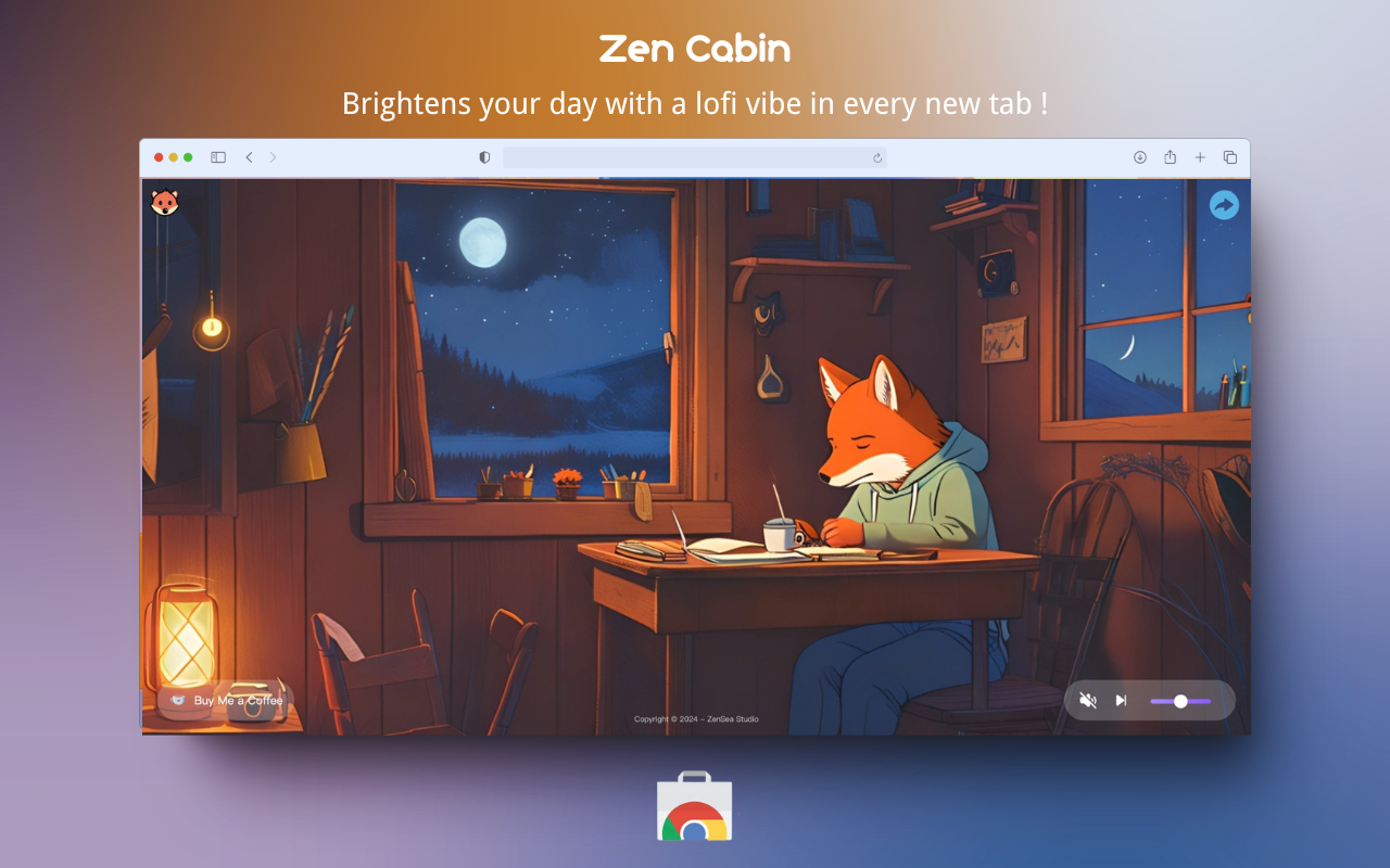 Zen Cabin chrome谷歌浏览器插件_扩展第3张截图