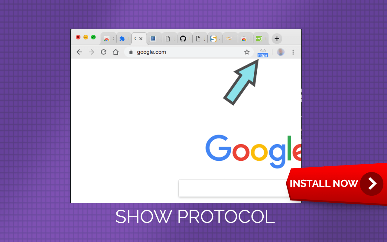 Show protocol of address chrome谷歌浏览器插件_扩展第1张截图