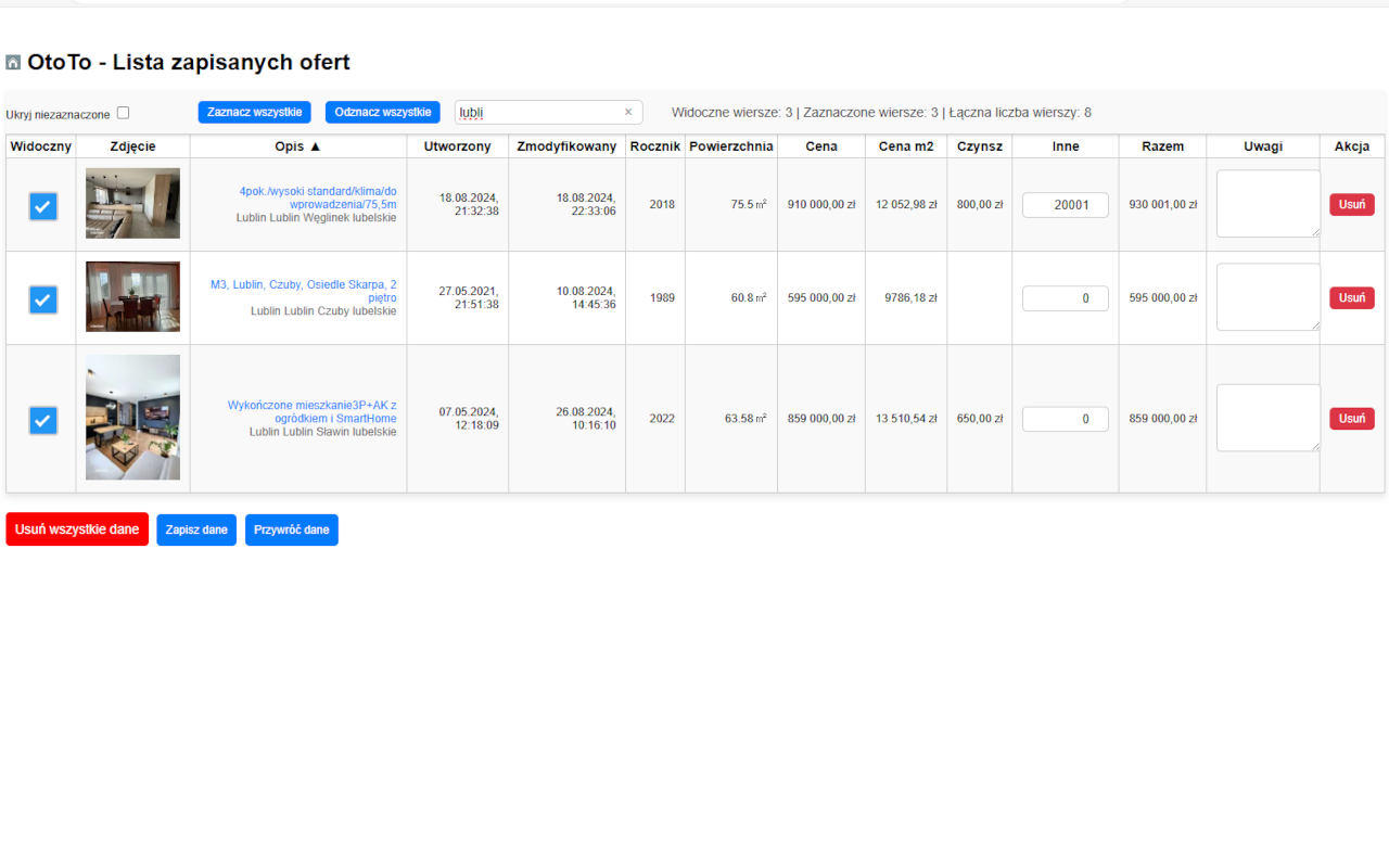 OtoTo - wygodnie przeglądaj oferty otodom.pl chrome谷歌浏览器插件_扩展第4张截图