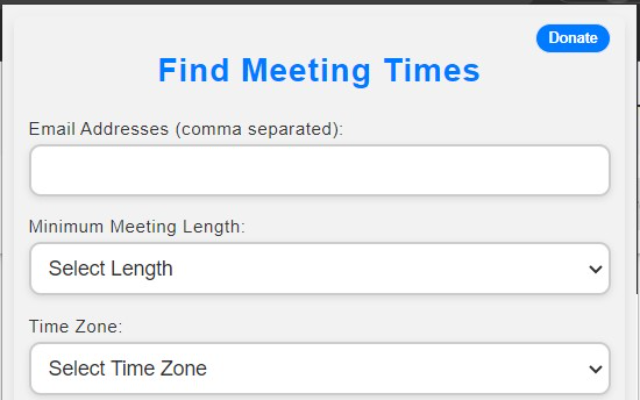 Time2Meet chrome谷歌浏览器插件_扩展第2张截图