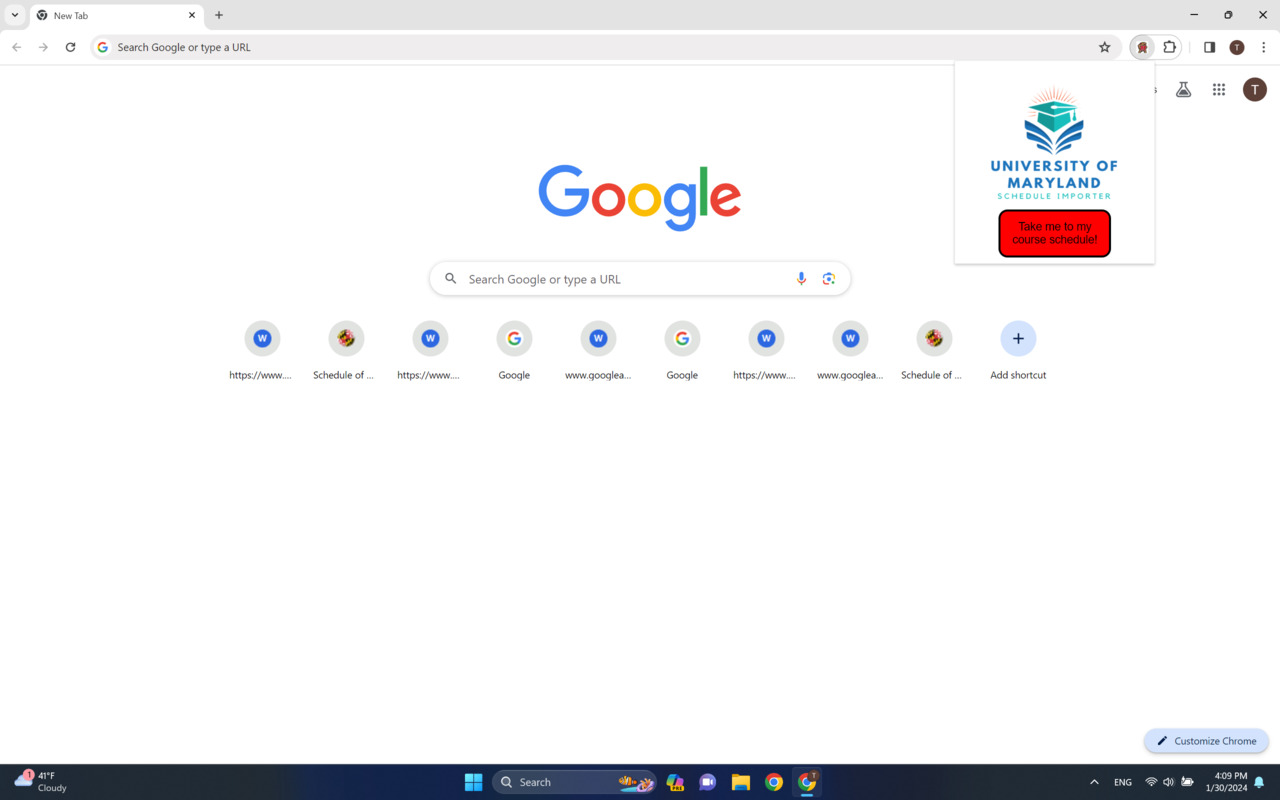 TerpScheduleSync chrome谷歌浏览器插件_扩展第2张截图