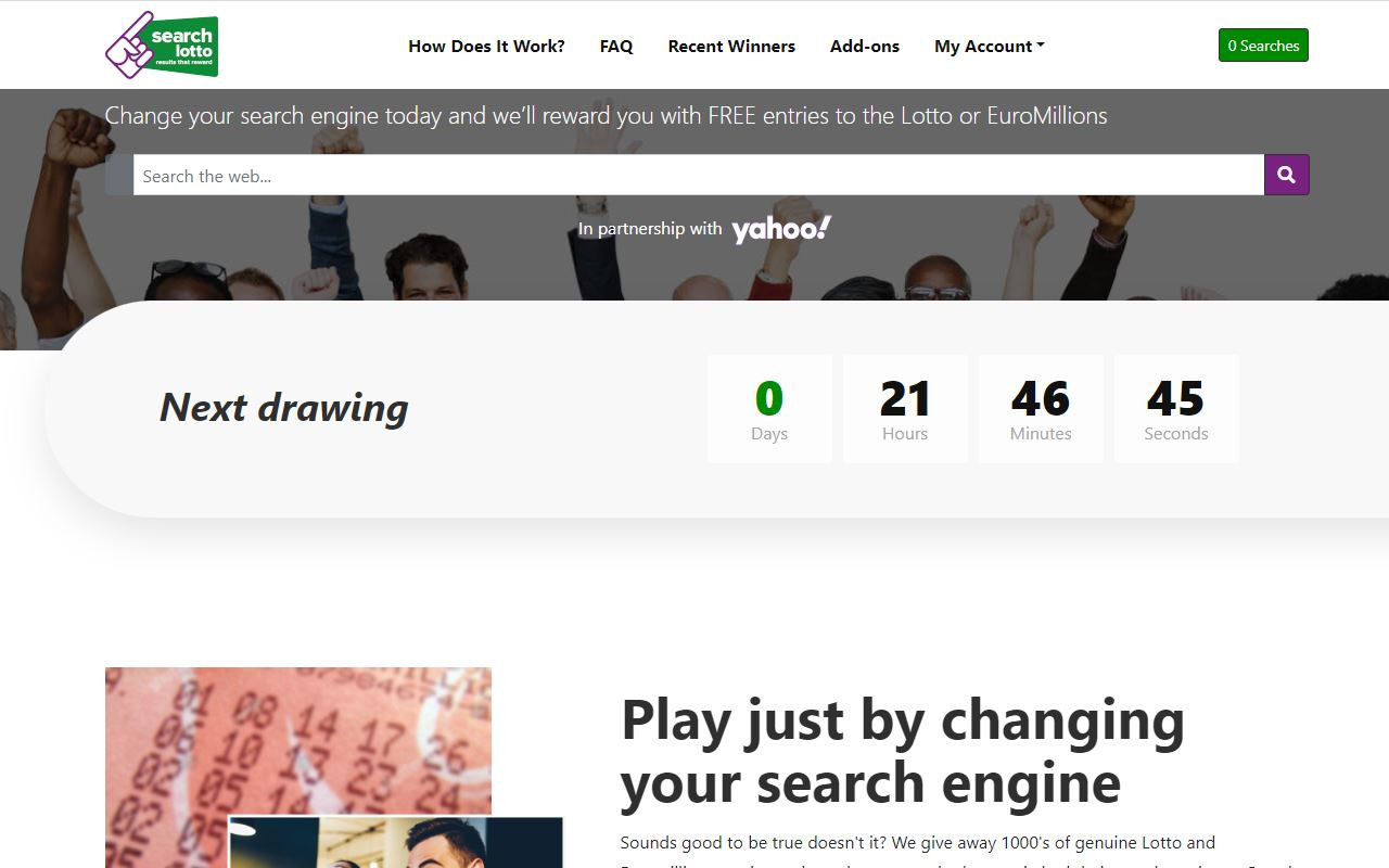 Search Lotto Browser Extension chrome谷歌浏览器插件_扩展第1张截图