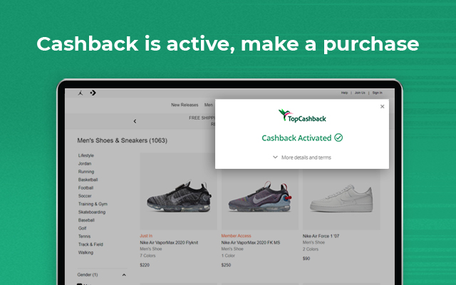 TopCashback Browser Extension Australia chrome谷歌浏览器插件_扩展第5张截图