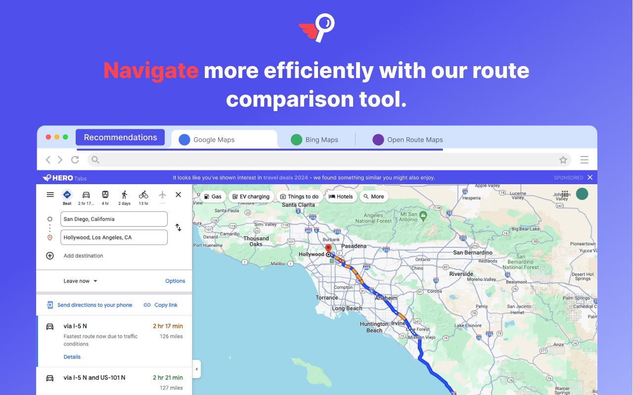 BrowseHero: Maps & Travel Explorer chrome谷歌浏览器插件_扩展第3张截图