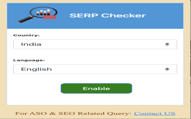 SEO SERP Checker chrome谷歌浏览器插件_扩展第1张截图