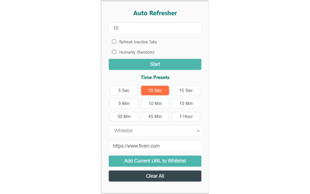 Auto Referesher chrome谷歌浏览器插件_扩展第2张截图