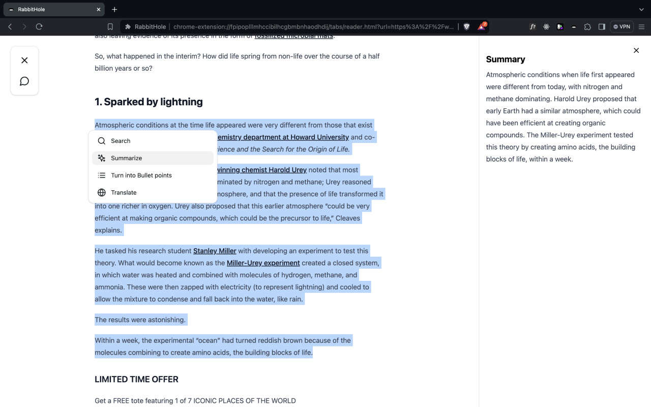 RabbitHole chrome谷歌浏览器插件_扩展第4张截图