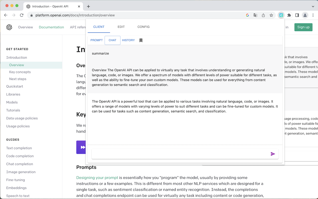 Chant-GPT_Prompt chrome谷歌浏览器插件_扩展第2张截图