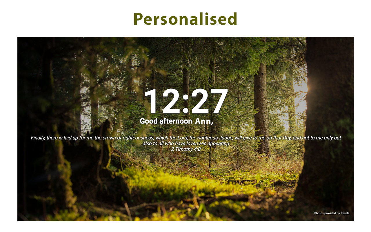 Daily Scripture Affirmations chrome谷歌浏览器插件_扩展第1张截图