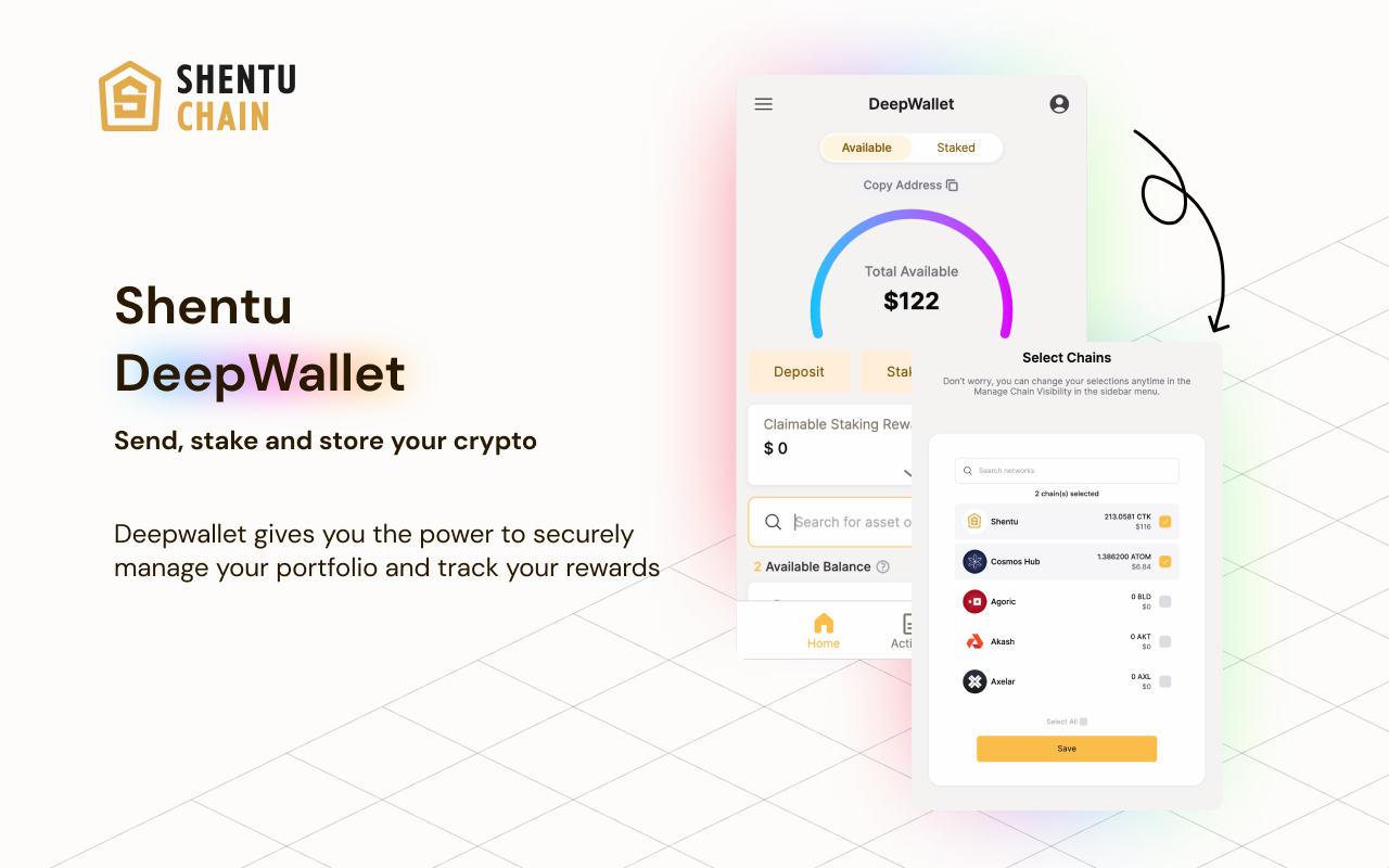 DeepWallet chrome谷歌浏览器插件_扩展第1张截图