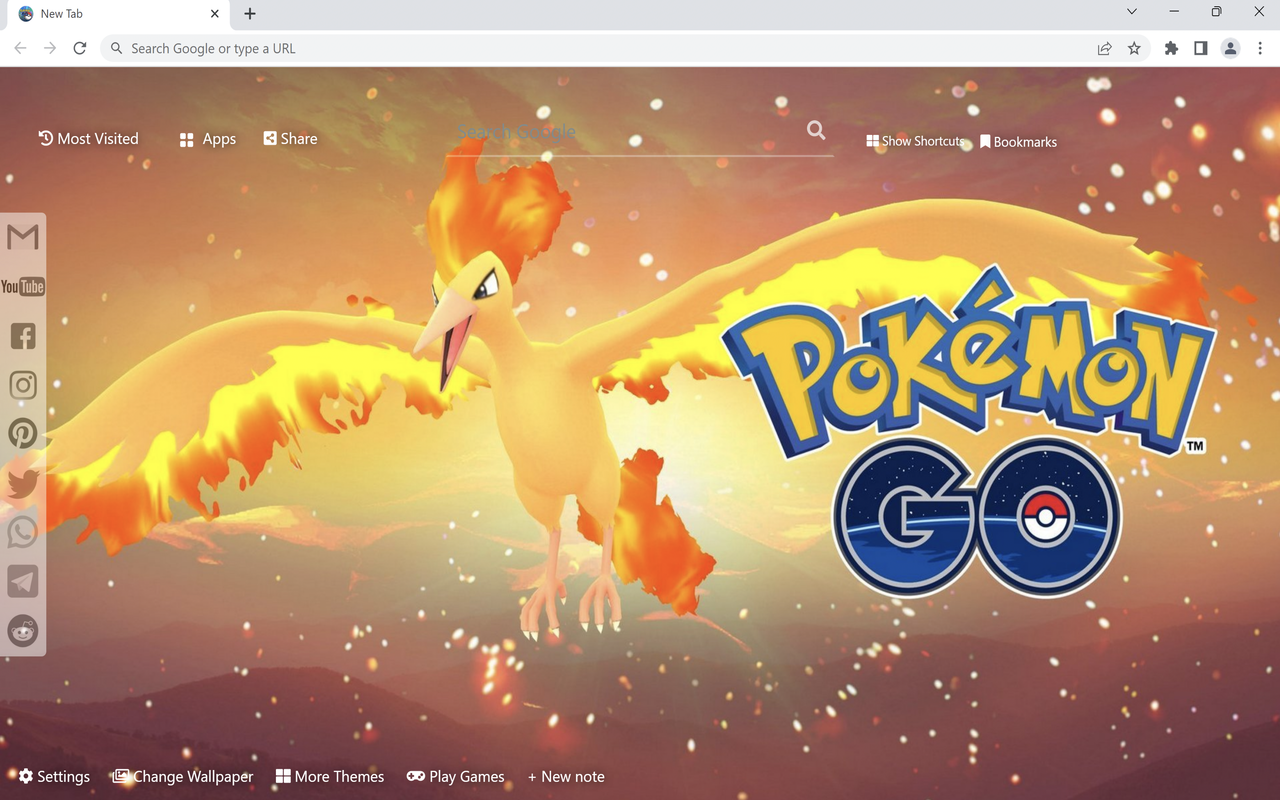 Pokemon GO Wallpaper chrome谷歌浏览器插件_扩展第3张截图
