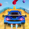 GT Cars Mega Ramp Game FEEP