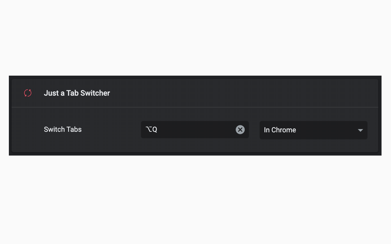Just a Tab Switcher chrome谷歌浏览器插件_扩展第2张截图