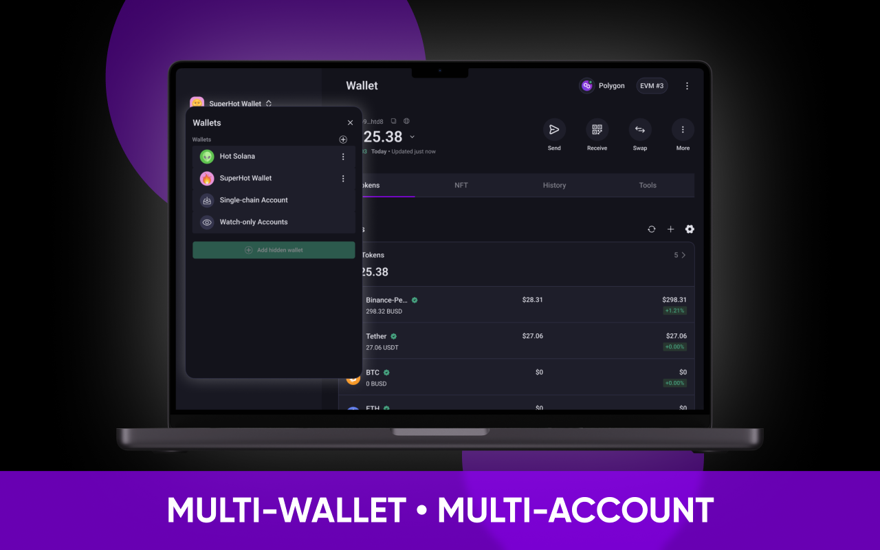 Deus Wallet chrome谷歌浏览器插件_扩展第1张截图