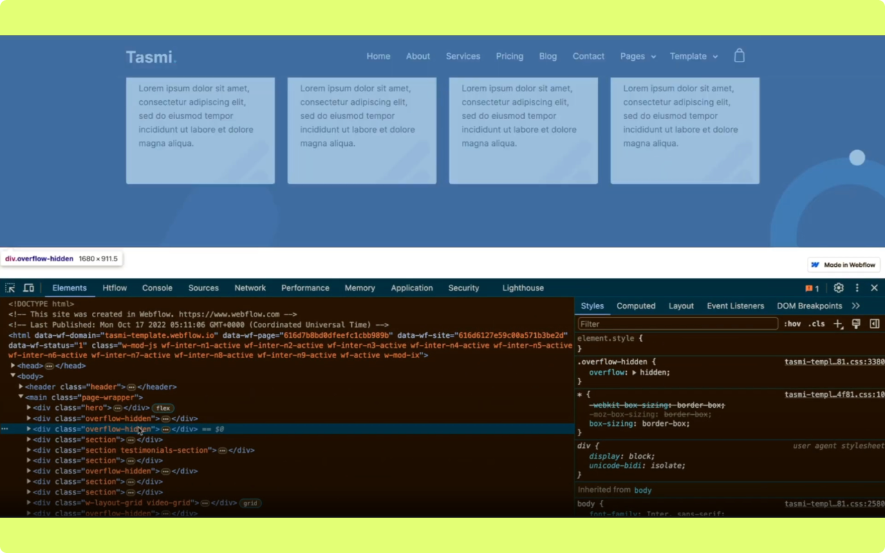 HTFLOW Inline HTML CSS Extractor chrome谷歌浏览器插件_扩展第1张截图