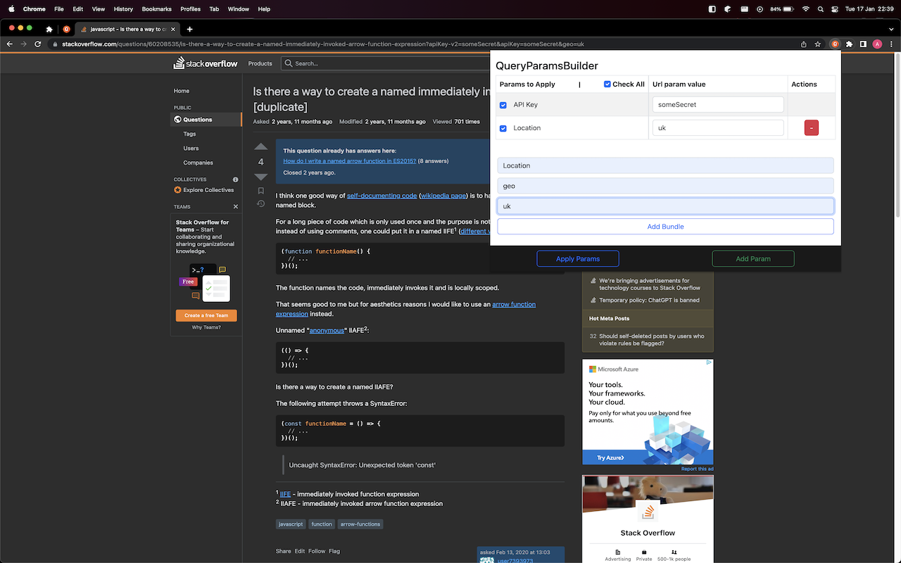 QueryParamsBuilder chrome谷歌浏览器插件_扩展第3张截图