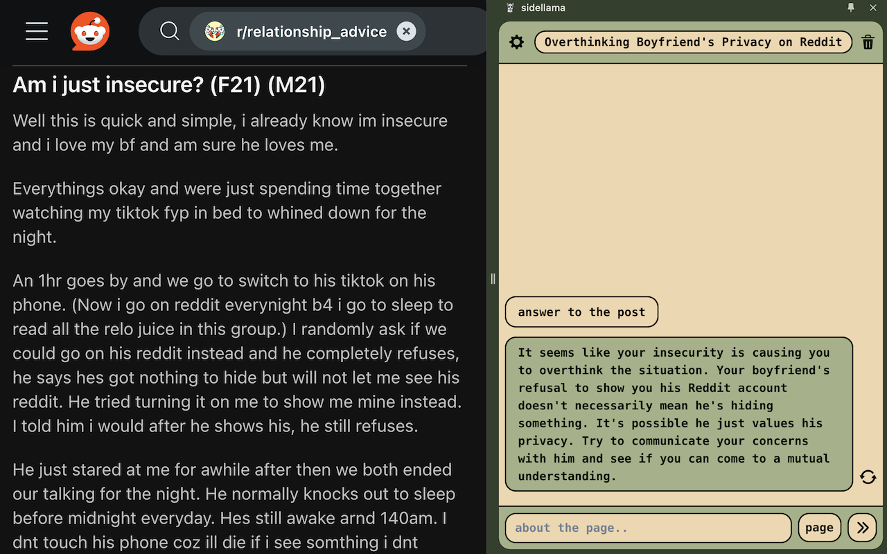 sidellama chrome谷歌浏览器插件_扩展第1张截图