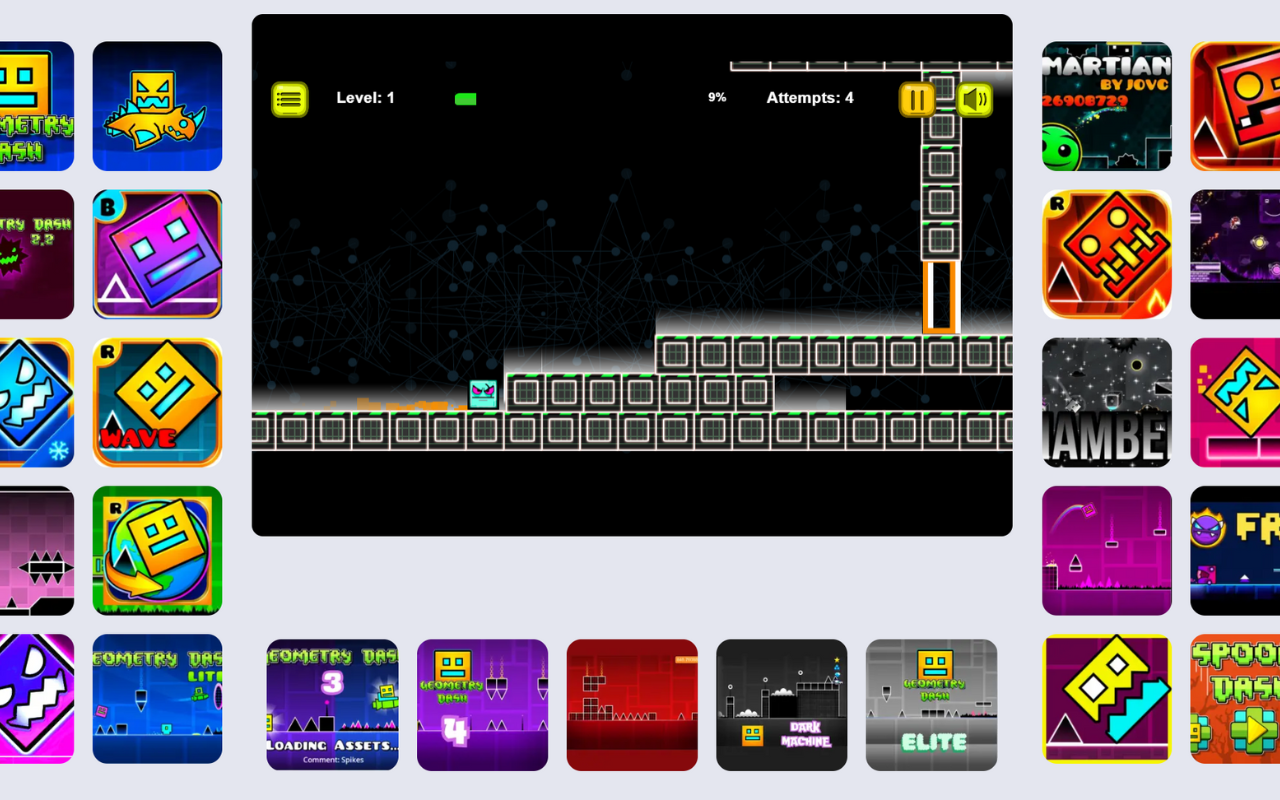 Geometry Dash 2 chrome谷歌浏览器插件_扩展第2张截图