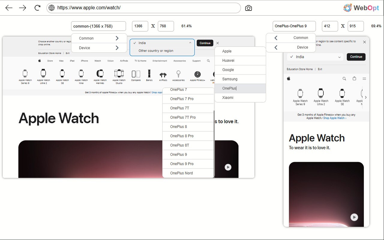 Desktop - Mobile Responsive Testing Tool chrome谷歌浏览器插件_扩展第5张截图