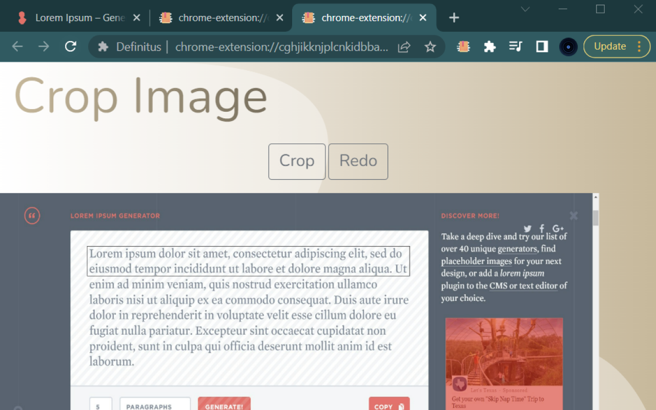 Definitus chrome谷歌浏览器插件_扩展第2张截图