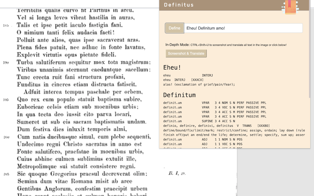 Definitus chrome谷歌浏览器插件_扩展第3张截图