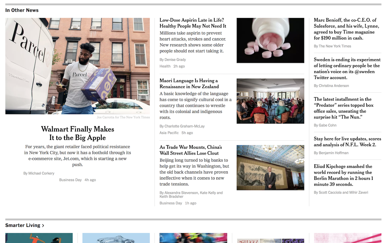 New York Times Homepage Bylines chrome谷歌浏览器插件_扩展第1张截图