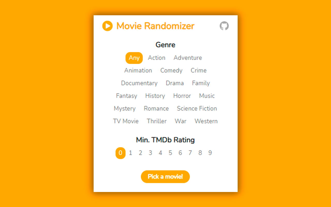 Movie Randomizer chrome谷歌浏览器插件_扩展第3张截图