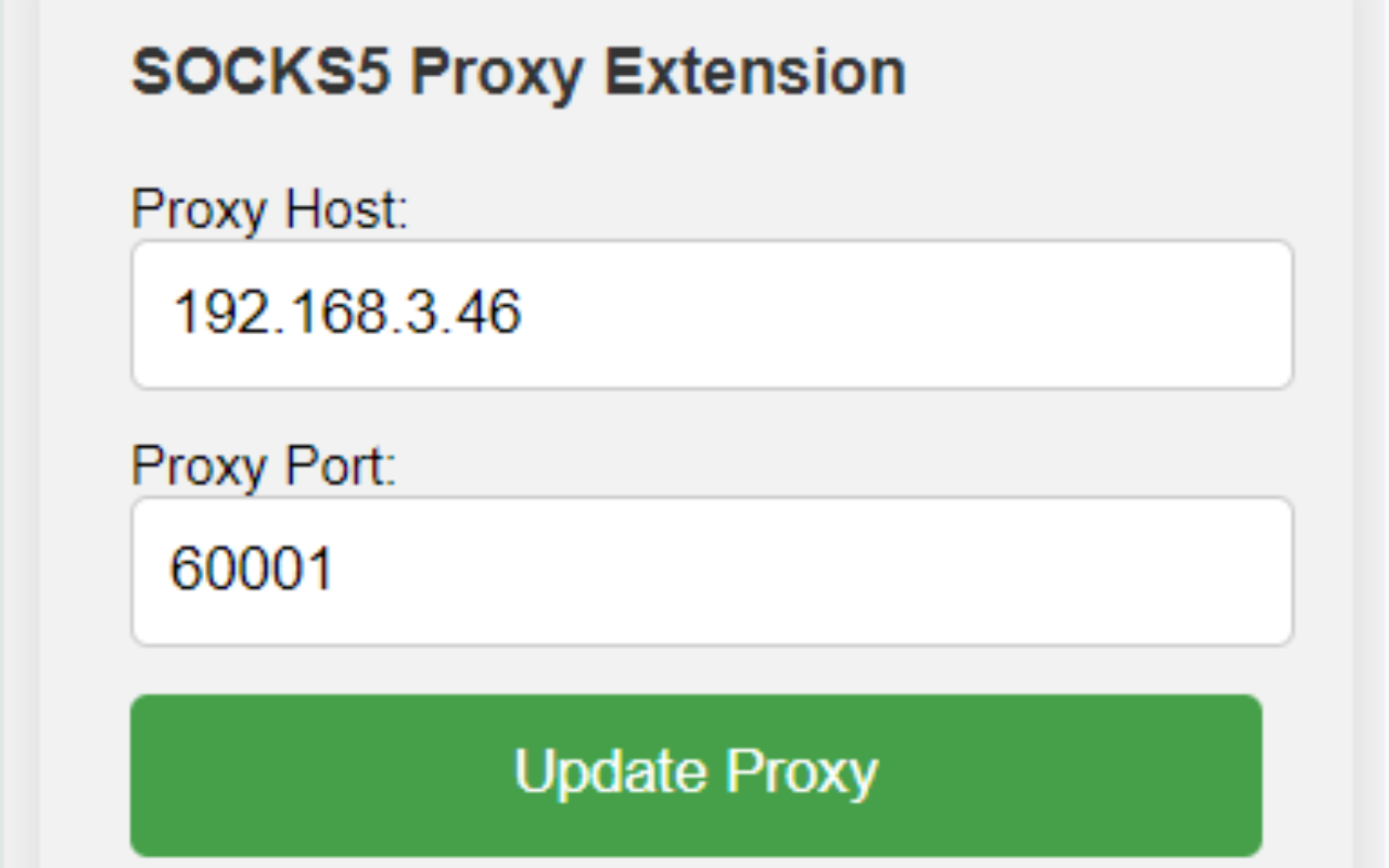SOCKS5 Proxy_chrome插件下载,最新浏览器扩展,crx离线安装包 插件小屋
