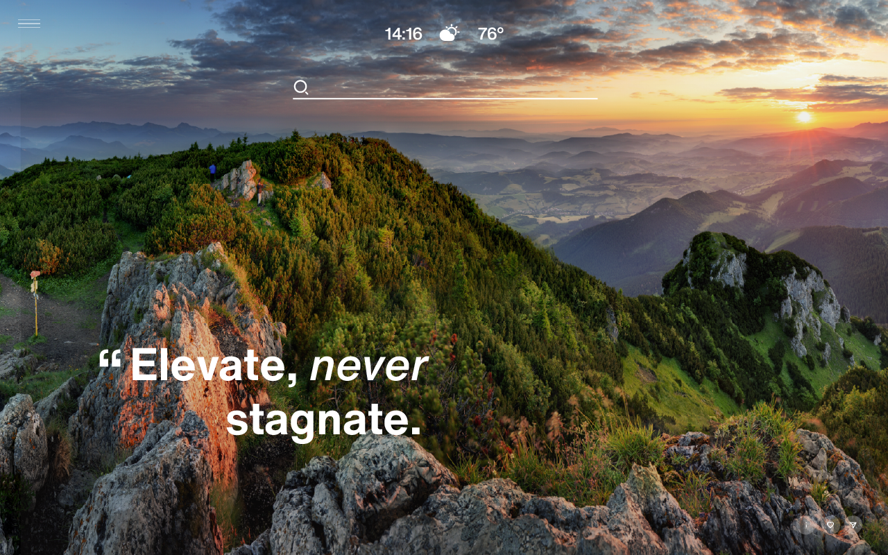 Mountain Quotes Wallpapers New Tab chrome谷歌浏览器插件_扩展第5张截图