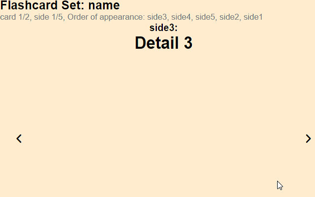 Multi-sided Flashcards chrome谷歌浏览器插件_扩展第3张截图