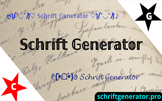 Schriftartgenerator kopieren und einfügen chrome谷歌浏览器插件_扩展第1张截图